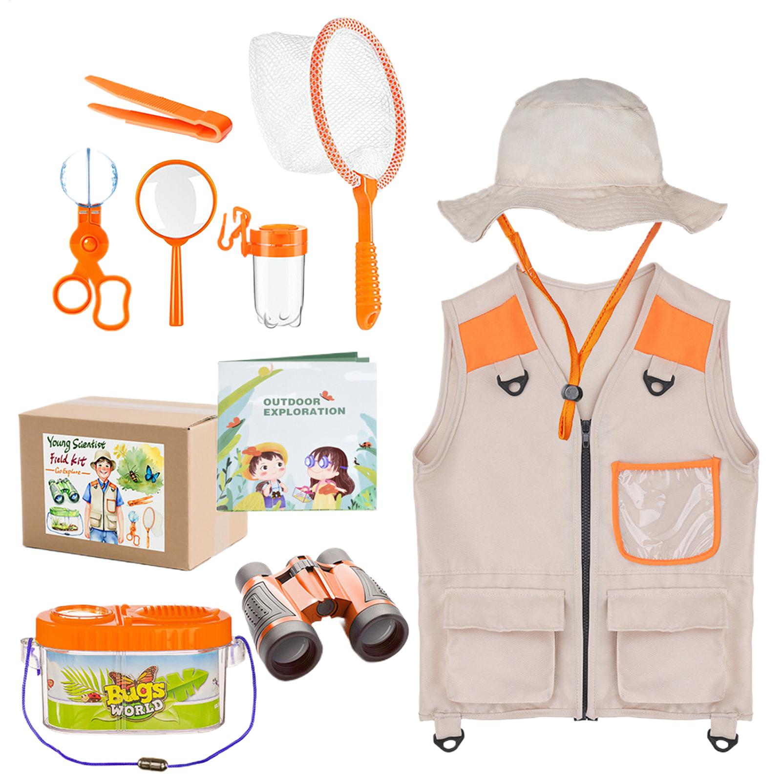 Outdoor Adventure Activities For Kids - Çocuk Macera Seti Şapkalı Hafif Nefes